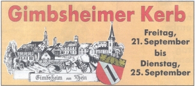 Kerb Gimbsheim